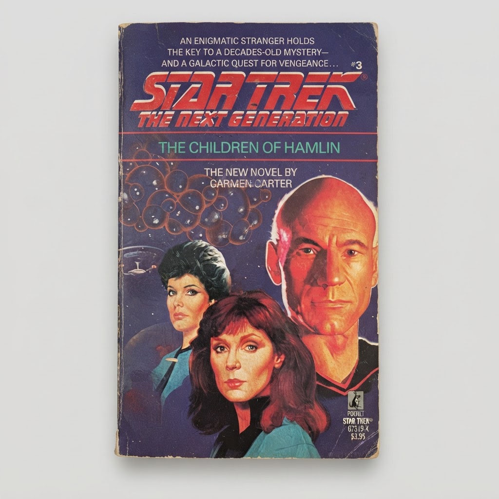 Star Trek: The Next Generation "The Children of Hamlin" (#3) - Vintage Paperback