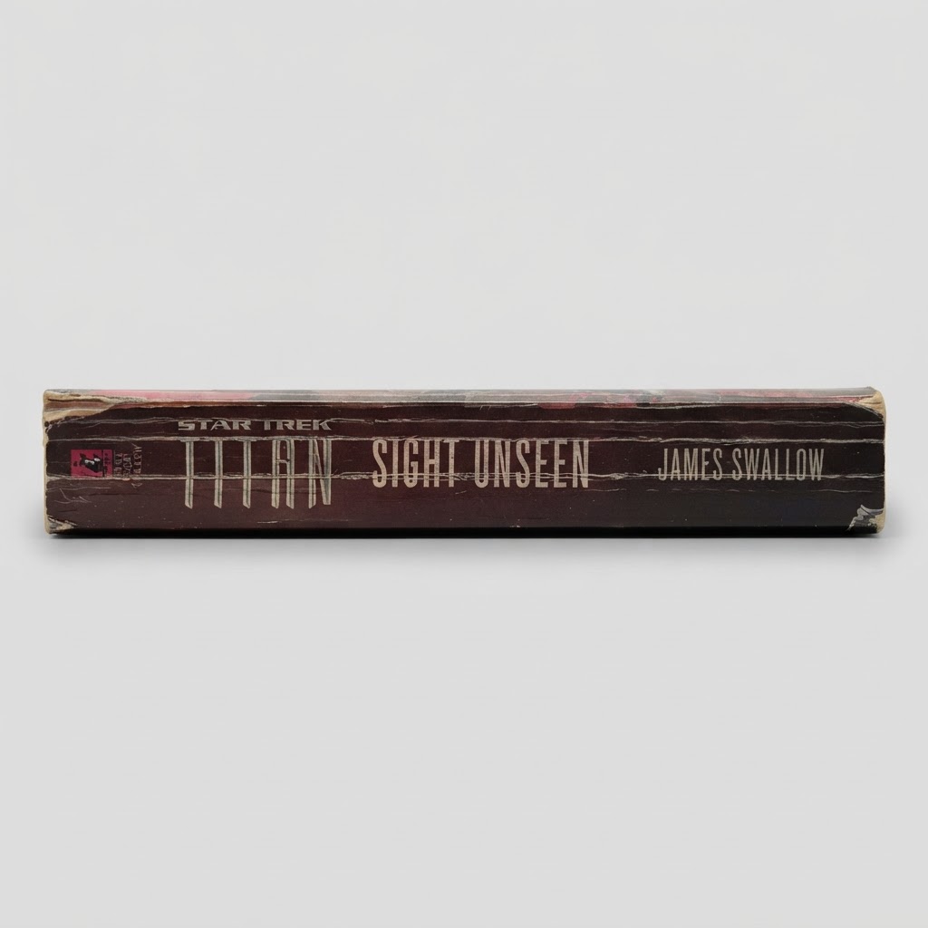 Star Trek: Titan "Sight Unseen" - Vintage Paperback 3
