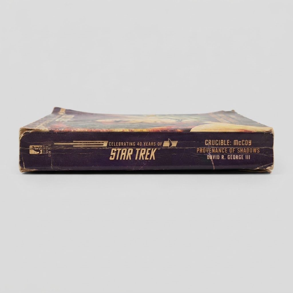 Star Trek: Crucible "McCoy: Provenance of Shadows" - Vintage Paperback 3