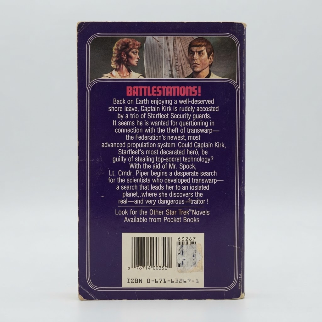 Star Trek: The Original Series "Battlestations!" - Vintage Paperback 2