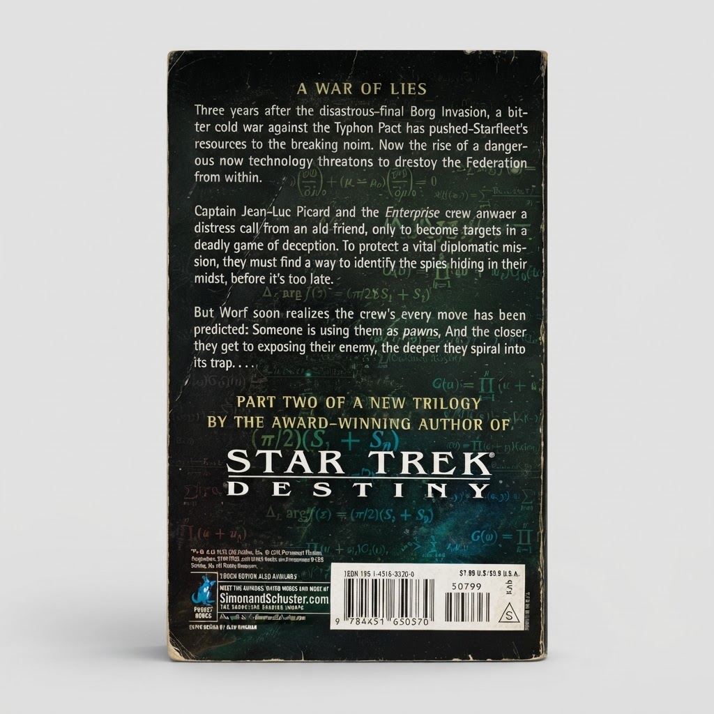 Star Trek: TNG "Cold Equations: Silent Weapons" (Book II) - Vintage Paperback 2
