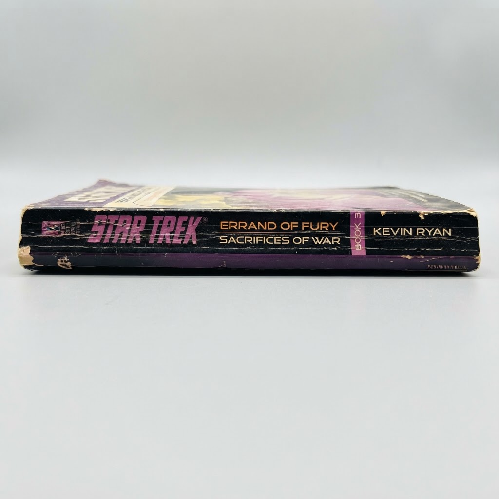 Star Trek: Errand of Fury "Sacrifices of War" (Book 3) - Vintage Paperback 3