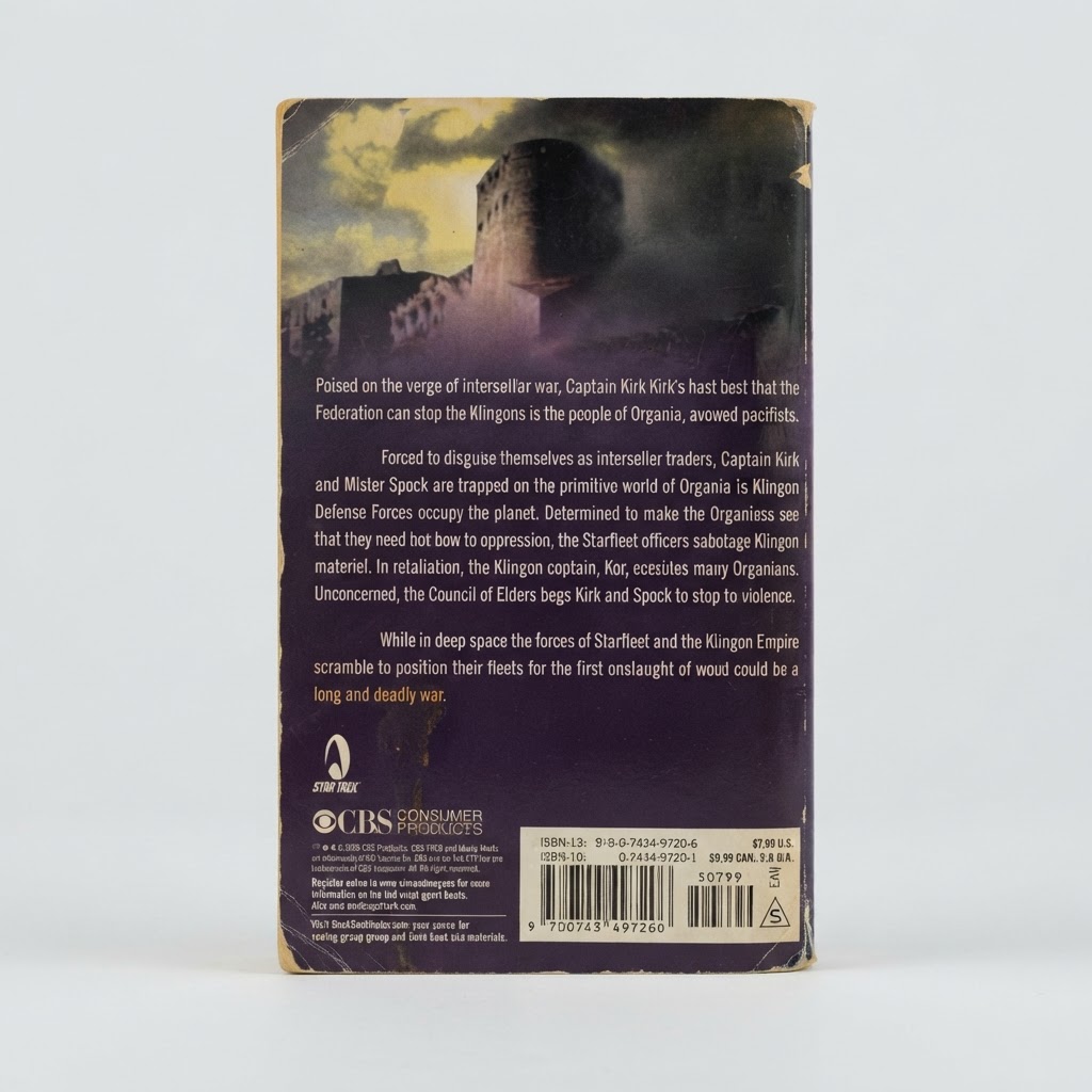 Star Trek: Errand of Fury "Sacrifices of War" (Book 3) - Vintage Paperback 2