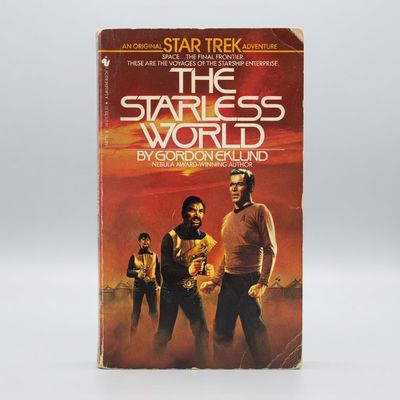 Star Trek "The Starless World" (Gordon Eklund) - Vintage Paperback