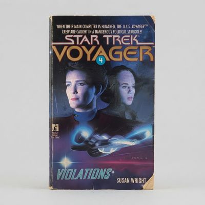 Star Trek: Voyager "Violations" - Vintage Paperback