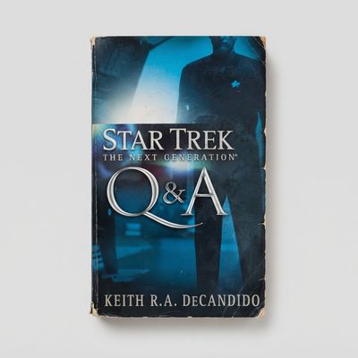 Star Trek: TNG "Q & A" - Vintage Paperback