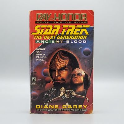 Star Trek: Day of Honor "Ancient Blood" - Vintage Paperback