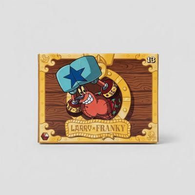 SpongeBob x One Piece Crossover Figure - McDonald's 2026 Happy Meal Toy — Larry x Franky (COL) — photo 2 of 16