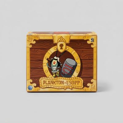 SpongeBob x One Piece Crossover Figure - McDonald's 2026 Happy Meal Toy — Plankton x Usopp (COL) — photo 6 of 16