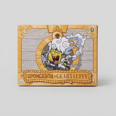 SpongeBob x One Piece Crossover Figure - McDonald's 2026 Happy Meal Toy — SpongeBob x Gear 5 Luffy (COL) — photo 13 of 16