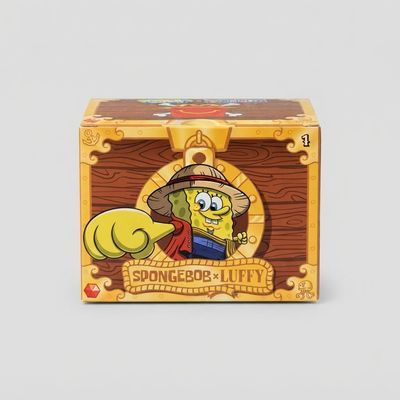 SpongeBob x One Piece Crossover Figure - McDonald's 2026 Happy Meal Toy — SpongeBob x Luffy (COL) — photo 5 of 16