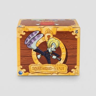 SpongeBob x One Piece Crossover Figure - McDonald's 2026 Happy Meal Toy — Squidward x Sanji (COL) — photo 9 of 16