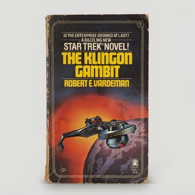 Star Trek: The Original Series "The Klingon Gambit" (#3) - Vintage Paperback