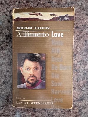Star Trek "A Time to Love" - Vintage Paperback