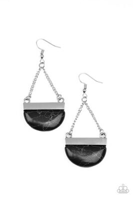 Mesa-Mezzanine-Black Earring