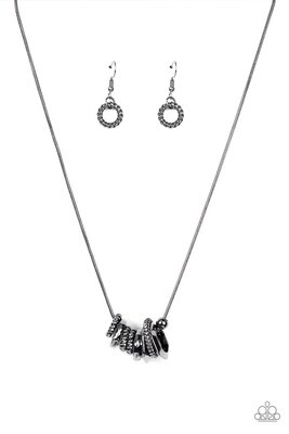 Mechanical-Mischief-Black Necklace