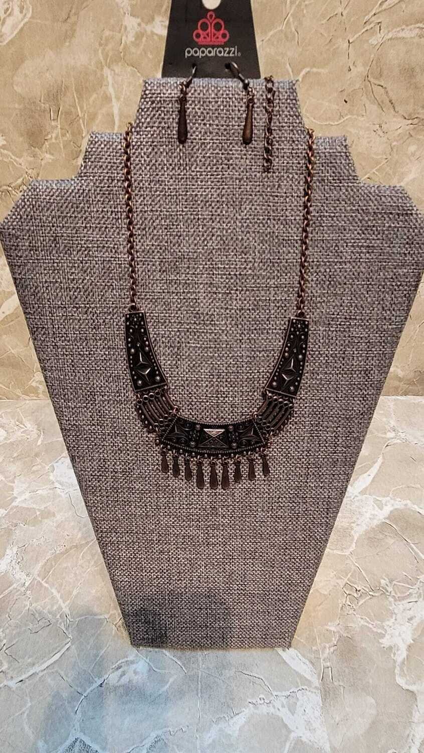 STEER It Up - Copper Necklace