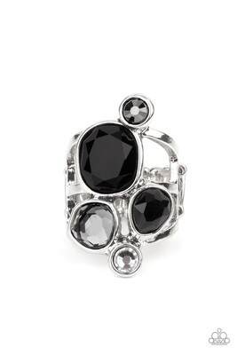 Demandingly-Duchess-Black Ring
