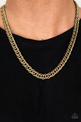 Winners-Circle- Men&#39;s Brass Necklace