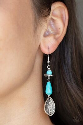Artfully-Artisan-Blue Earring