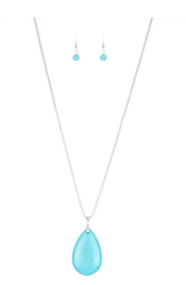 Sedona Sandstone Blue Necklace