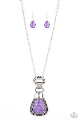 Rodeo Royale Purple Necklace