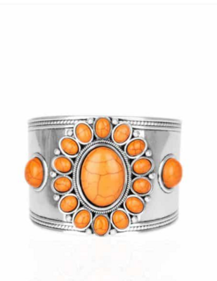 Room to Roam Orange Bracelet