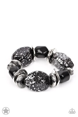 Glaze of Glory-Blockbuster-Black Bracelet