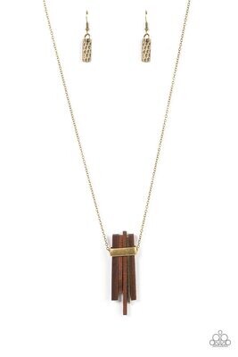 Cayman-Castaway-Brass Necklace