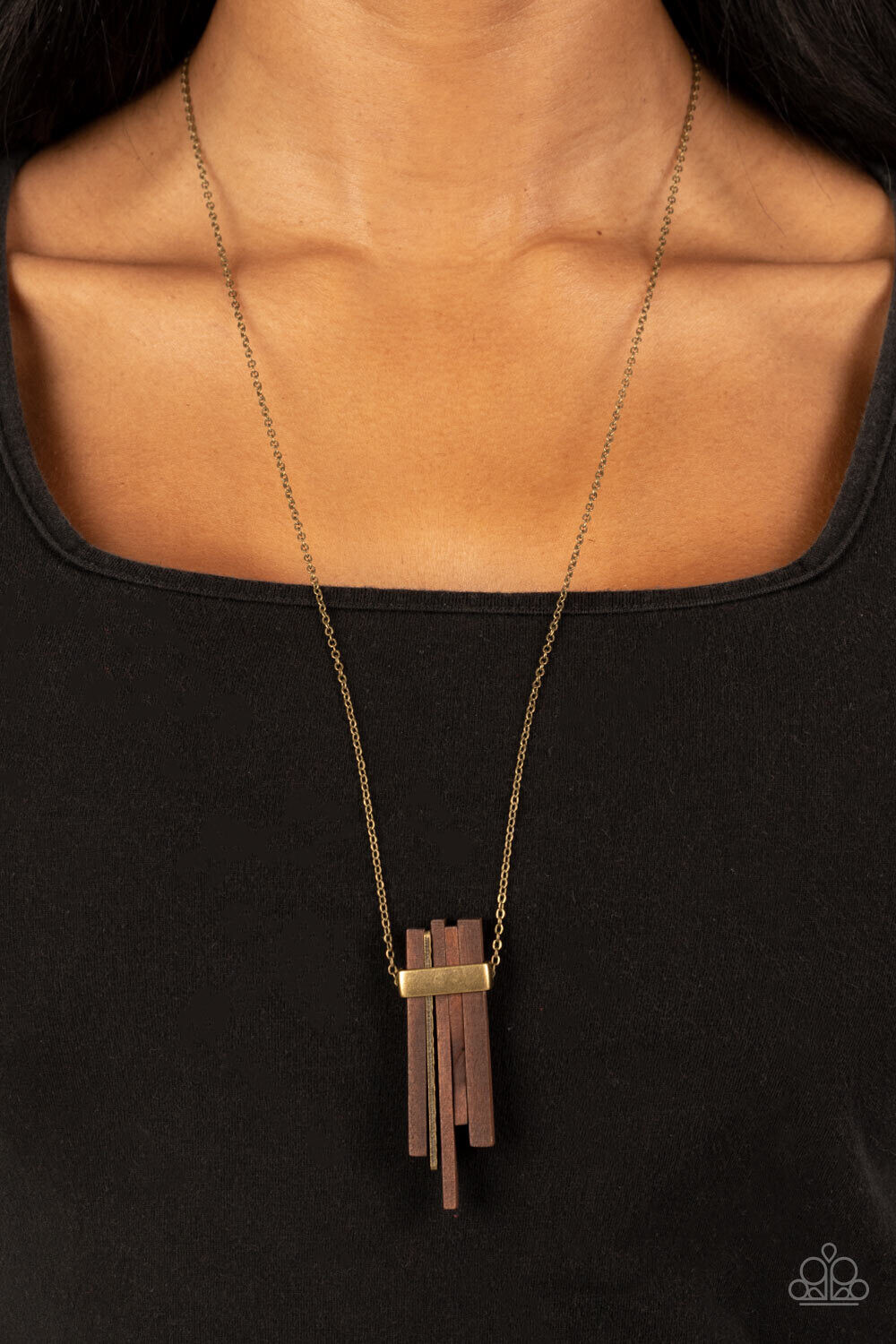 Cayman-Castaway-Brass Necklace