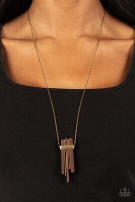 Cayman-Castaway-Brass Necklace
