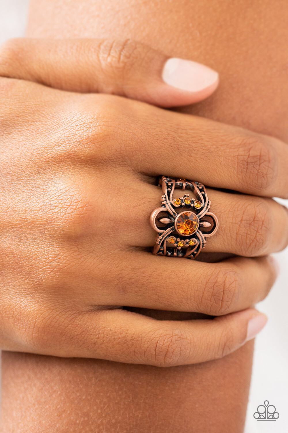We-Wear-Crowns-Here-Copper Ring