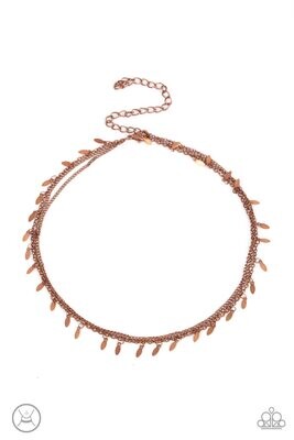 Monochromatic Magic - Copper Necklace