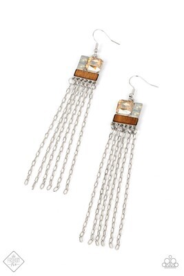 Thrift Shop Shimmer - Multi Earrings