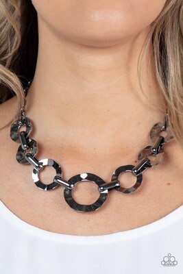 Mechanical Masterpiece - Black Necklace