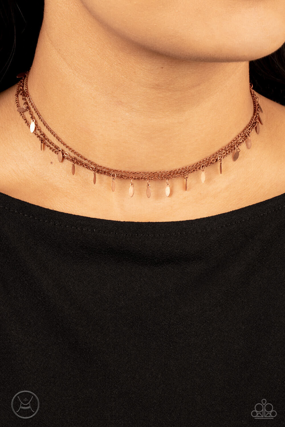 Monochromatic Magic - Copper Necklace
