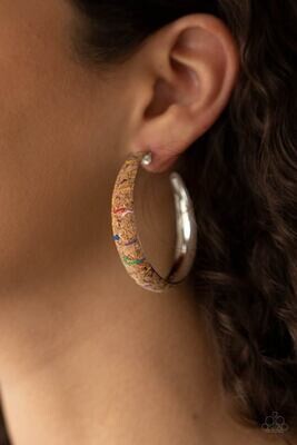 A CORK In The Road - Multi Cork Earring