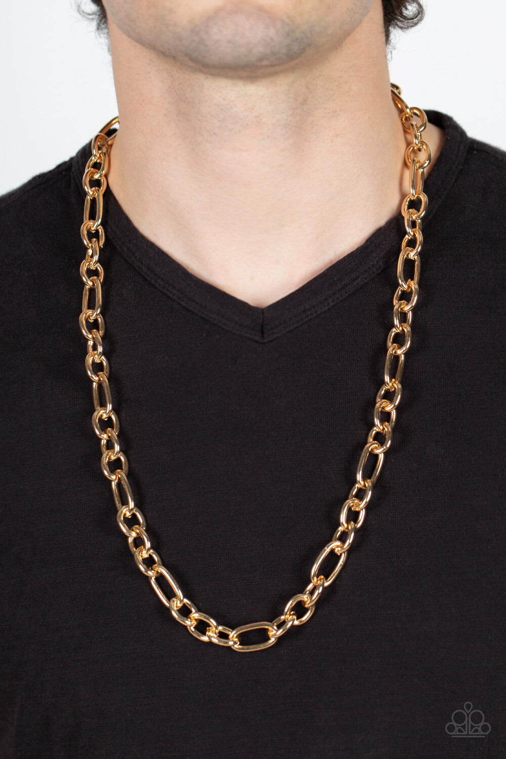 Ringside Throne - Gold Necklace -Male