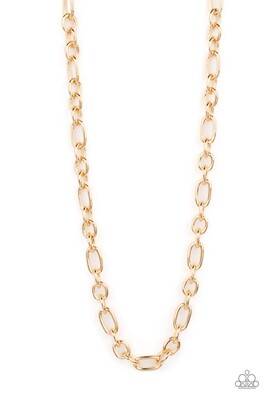 Ringside Throne - Gold Necklace -Male