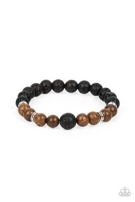 Neutral Zone - Men's Brown Bracelet