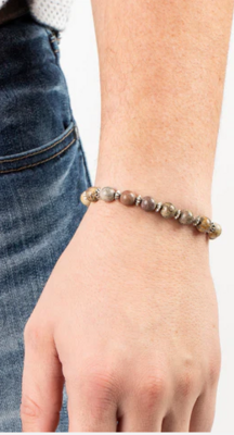Keep The Peace - Men&#39;s Silver Urban Bracelet