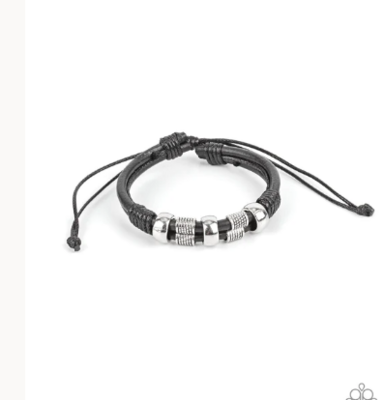 Urban Cattle Drive - Men's  Black Urban Bracelet