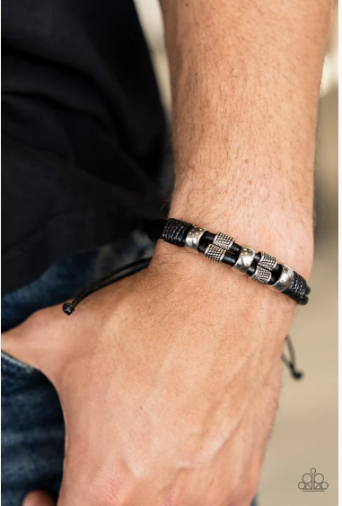 Urban Cattle Drive - Men&#39;s  Black Urban Bracelet