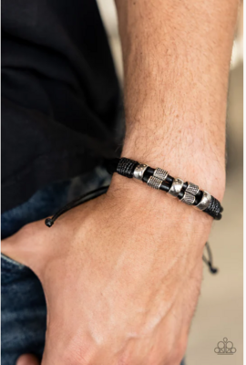 Urban Cattle Drive - Men&#39;s  Black Urban Bracelet