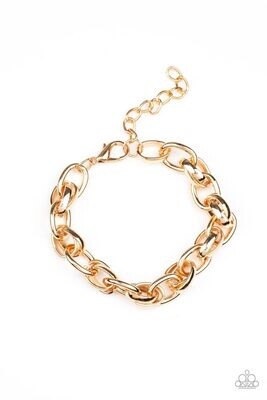 Rookie Roulette - Men's Gold Bracelet