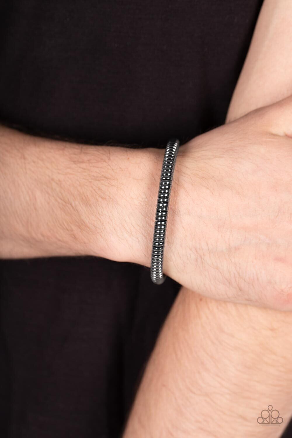 Turbocharged - Men&#39;s Black Bracelet