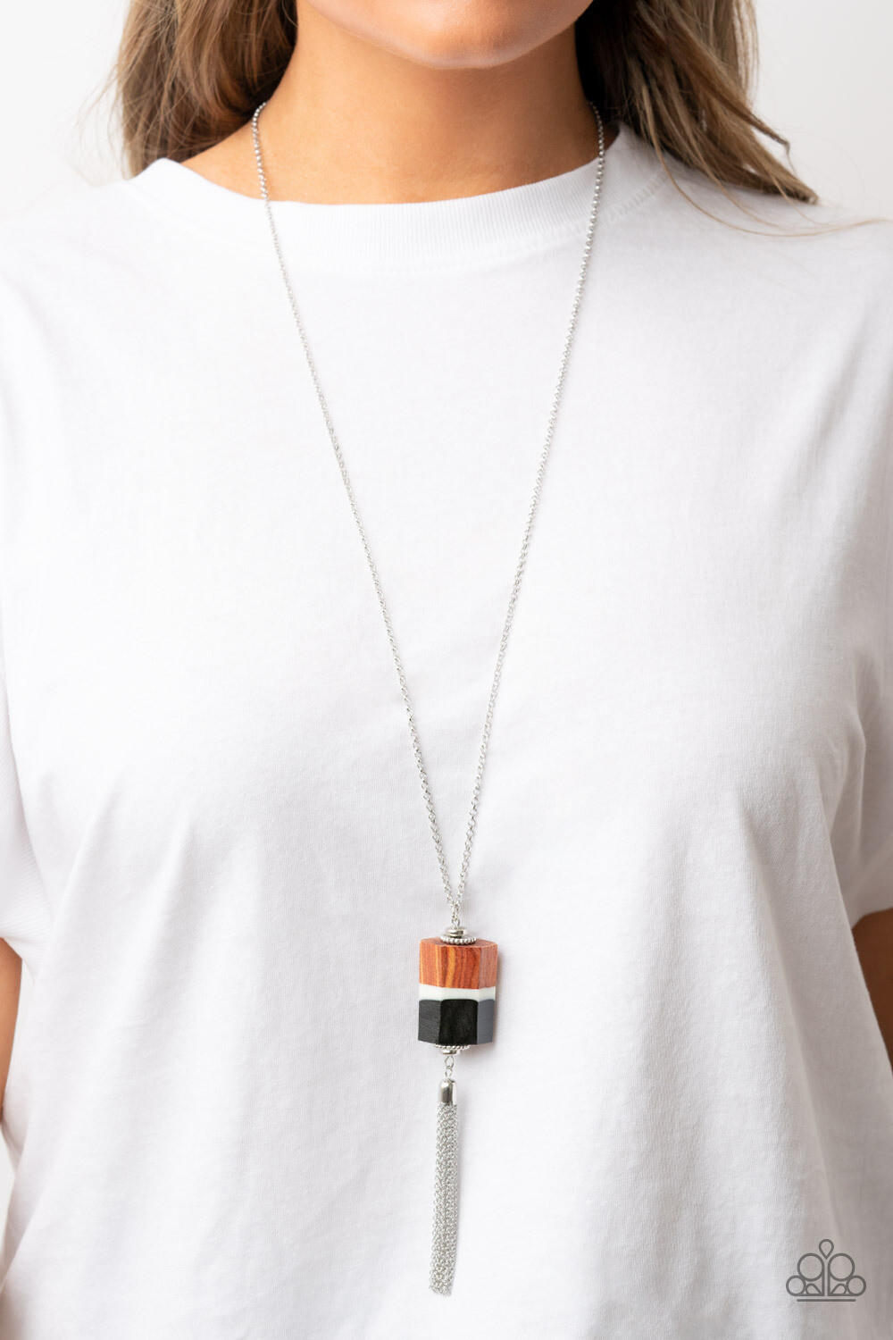 Reel It In - Black Necklace