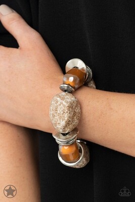 Glaze of Glory - Brown Bracelet