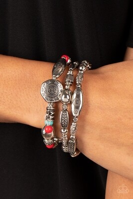 Western Quest - Red Bracelet