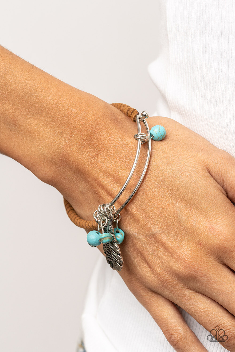 Running a-FOWL - Blue Blue Bracelet